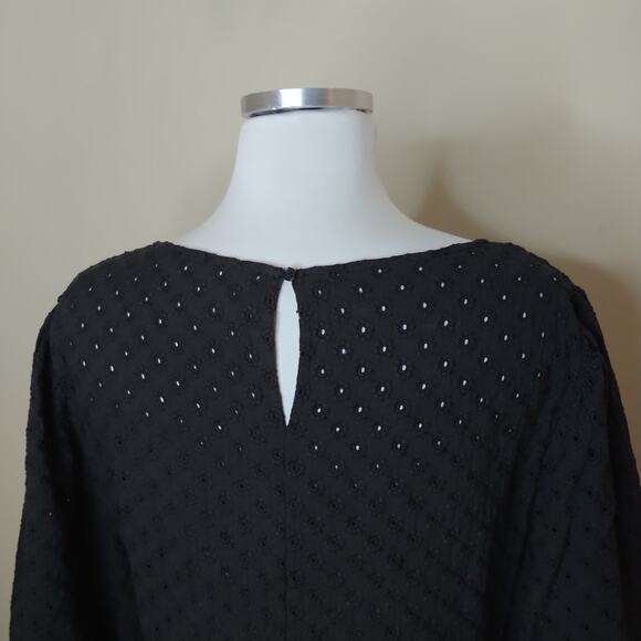 WAYF Eyelet Embroidered Tiered Dress Dede x Emily Collab - Picture 9 of 10